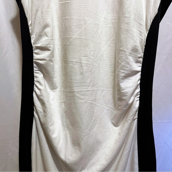 NWT Daily Practice by Anthropologie Colorblock Mini Dress Black White Womens XL - Picture 6 of 12